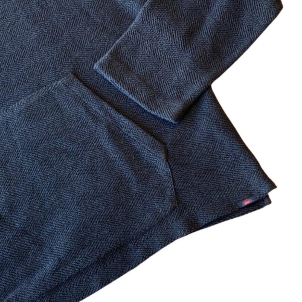 Faherty Whitewater Hoodie Relaxed Fit Organic Mens XXL Fjord Navy NWT - Picture 5 of 12